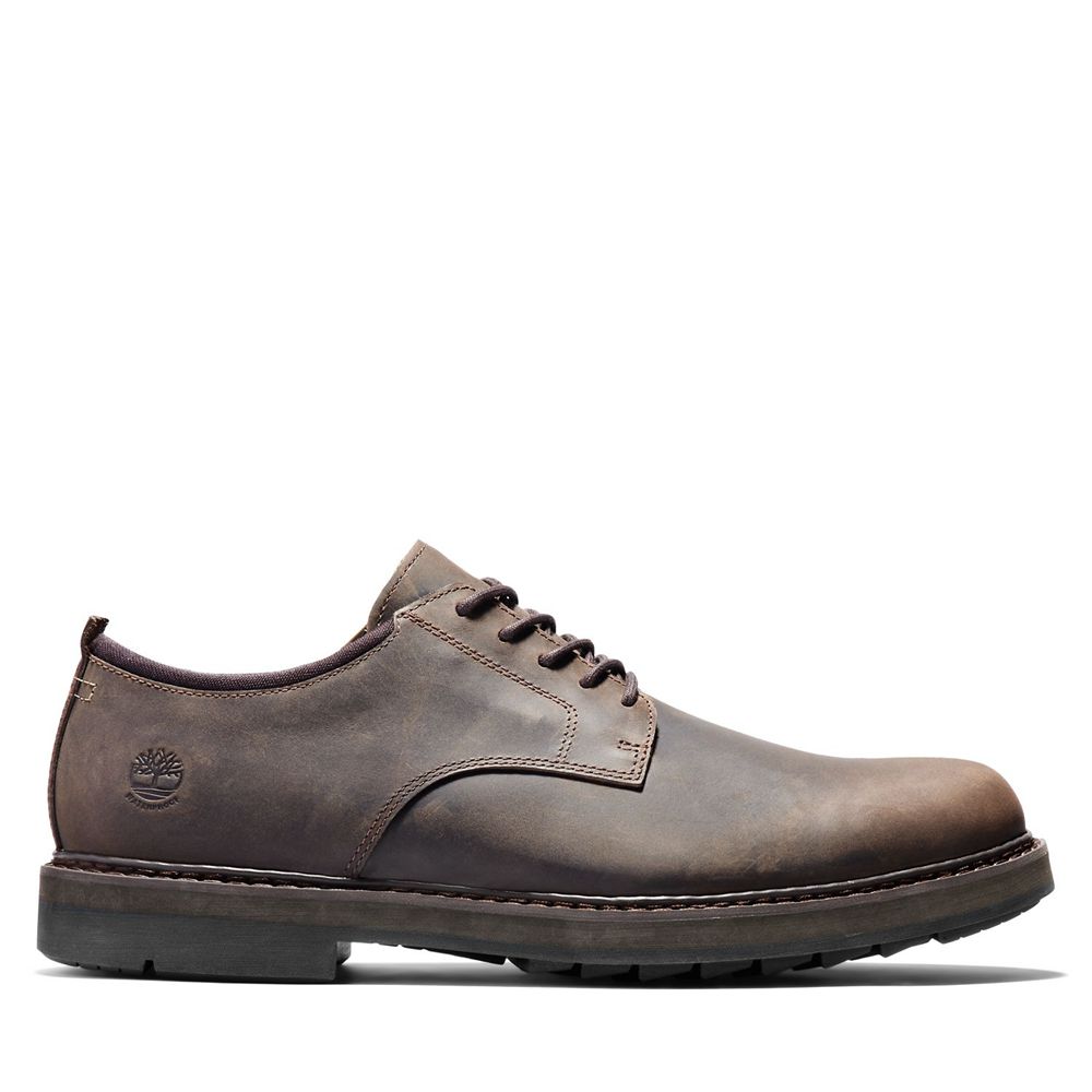 Pantofi Oxford Timberland Barbati Maro Inchis - Squall Canyon Waterproof - Romania - DGFJHK306